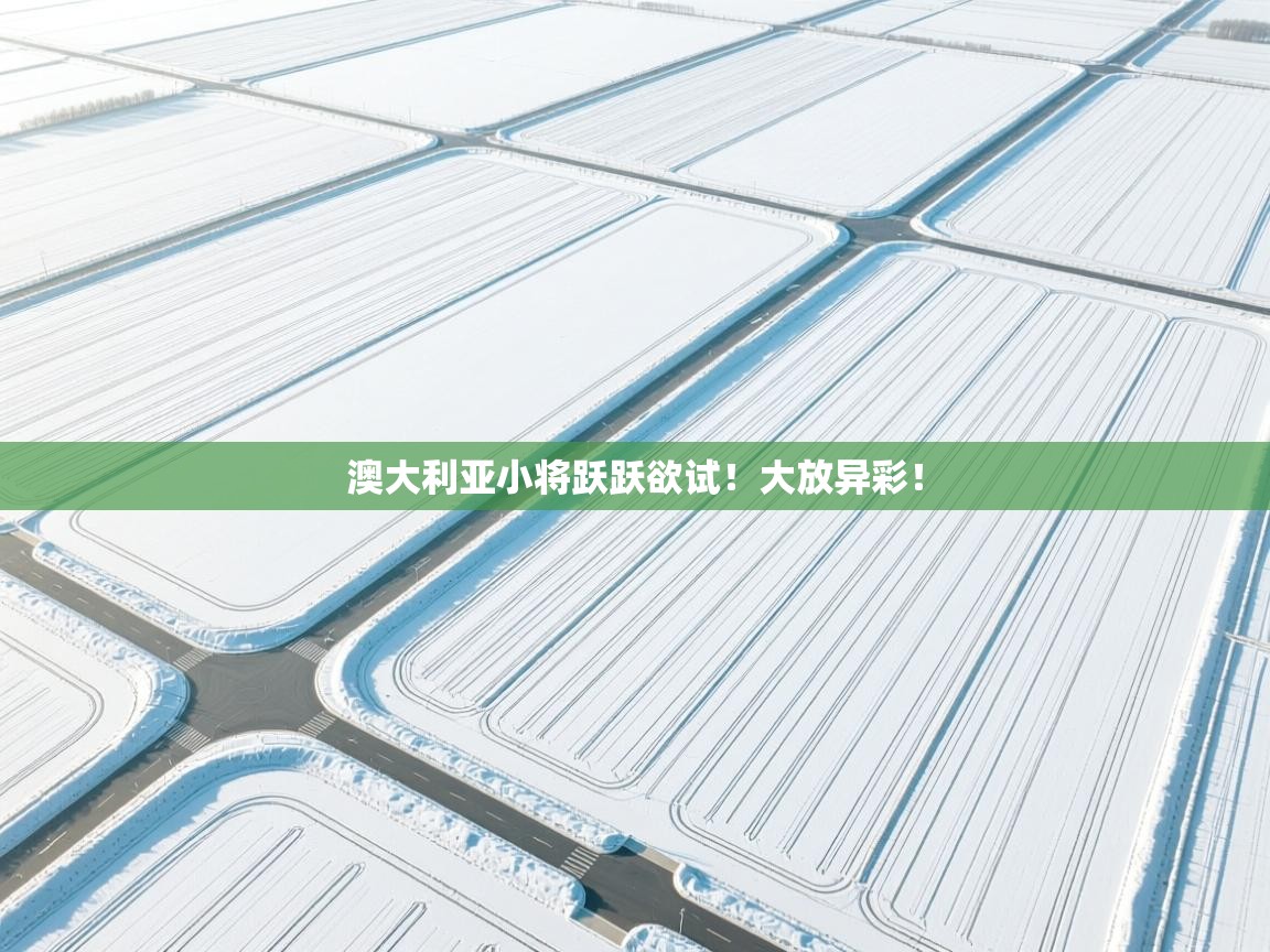 澳大利亚小将跃跃欲试!大放异彩! 第1张